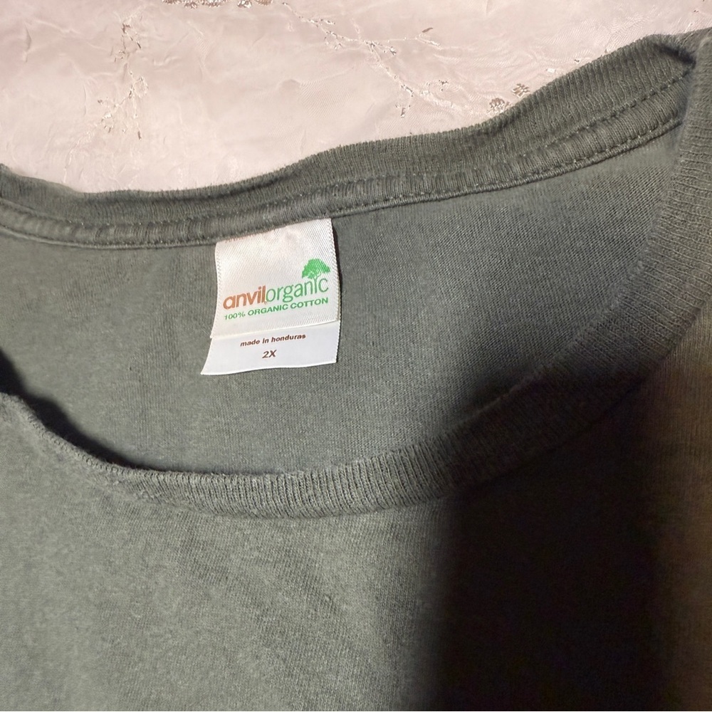 Grand Teton National Park Organic Cotton Graphic T-Shirt – Size 2X - Picture 3 of 3